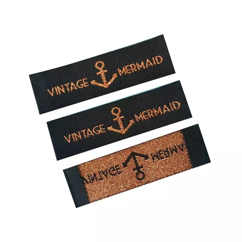 Customized Polyester Woven Label Brand Logo Soft Label