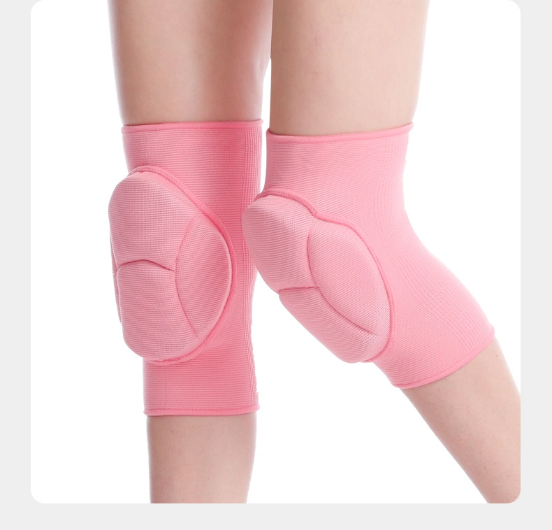 Pink Best Soft Knee Pads for Dancers Yoga