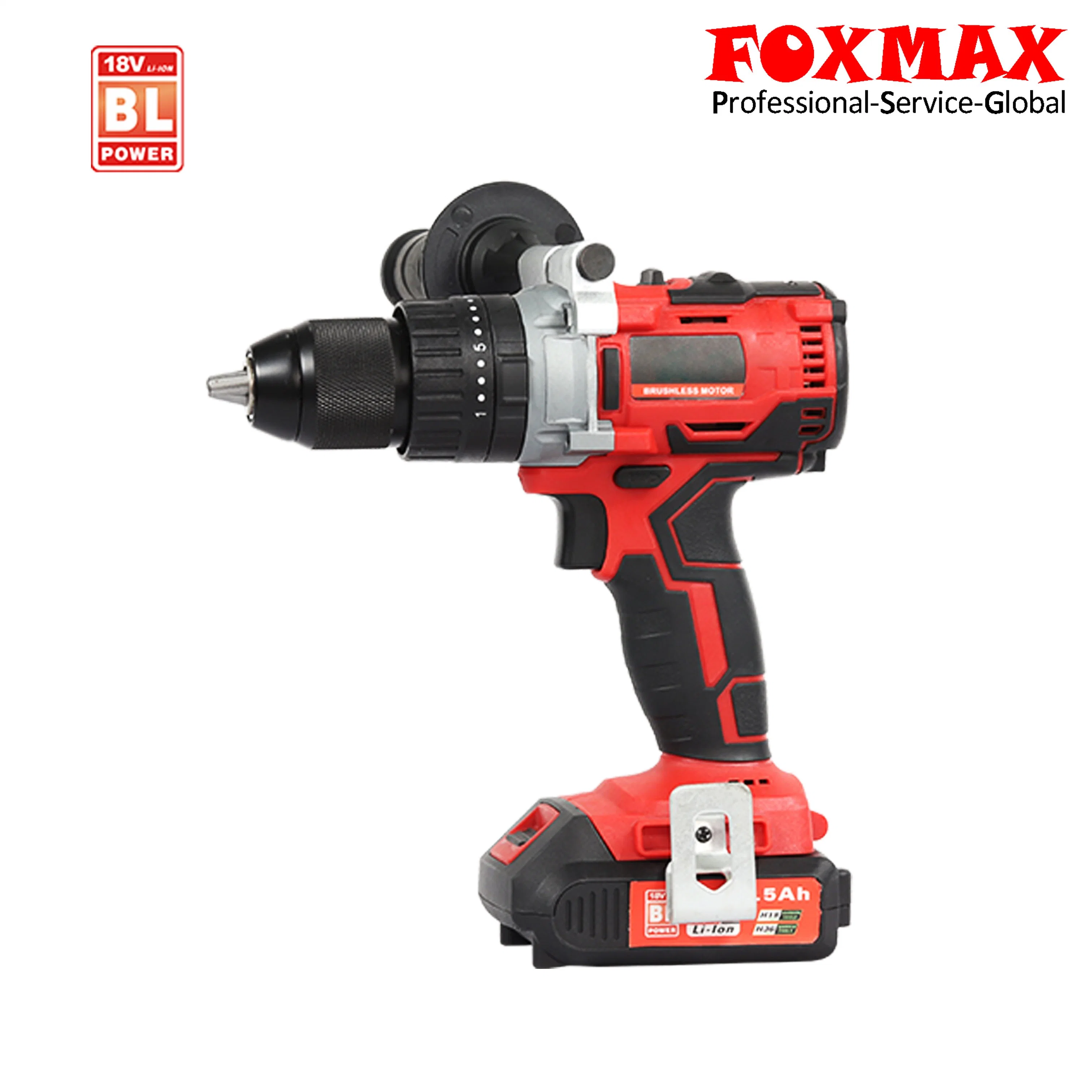 Lithium Battery Electric Brushless Cordless Impact Drill (FXDP-200BJST)