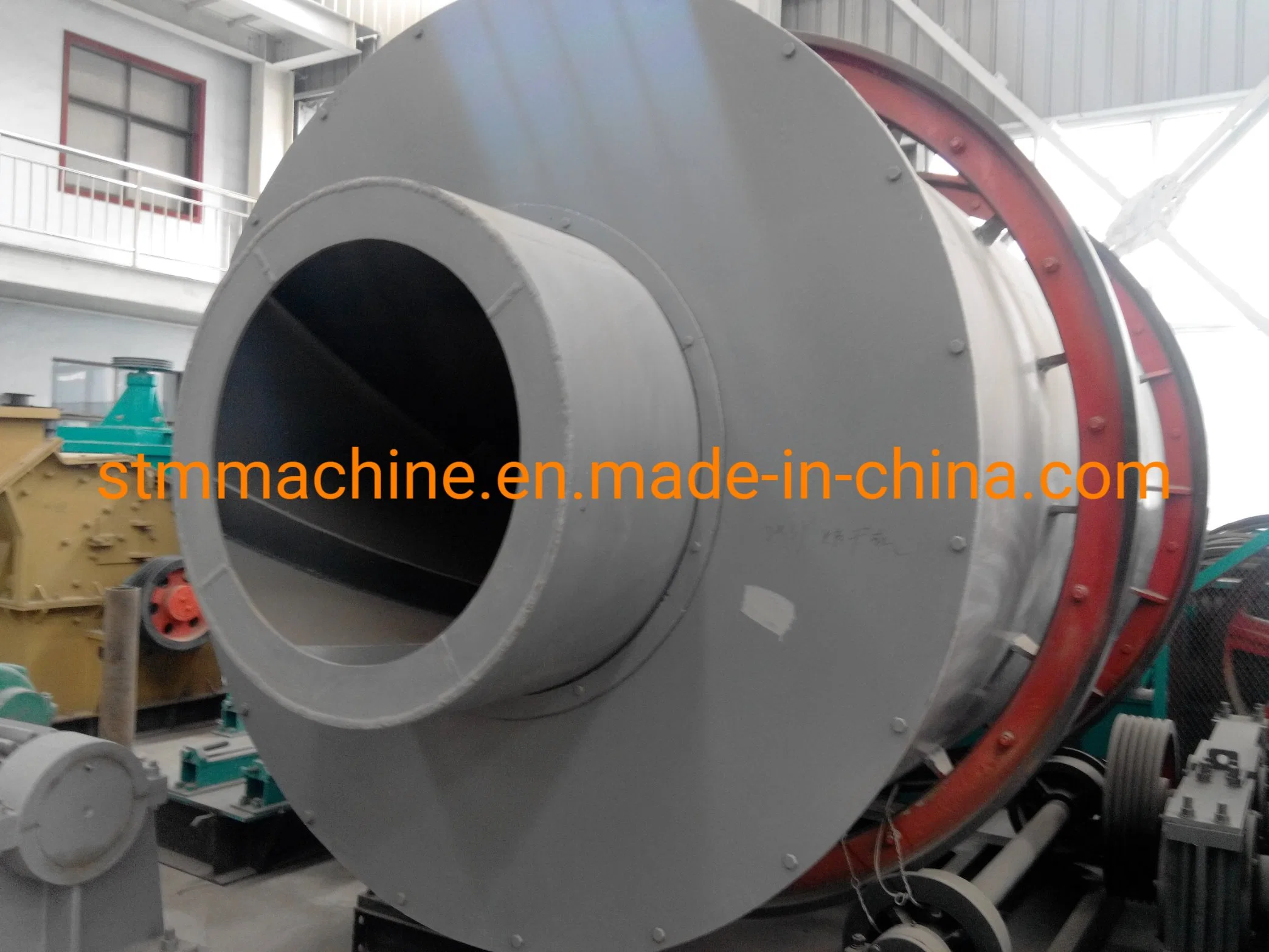 High Efficiency Coal Gas Saw Dust Sewage Sludge River Sand Rotary Dryer