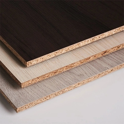 4*8 Synchronized Melamine Faced Chipboard Plywood MDF Particle Board for Furniture Made in China