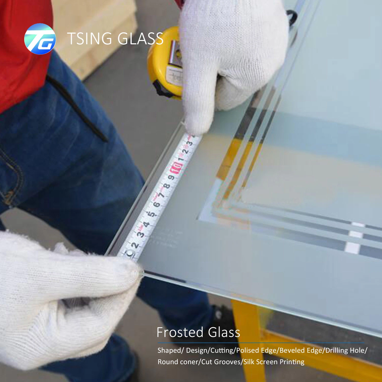 Clear Tempered Safety Float Glass for Glass Greenhouse Glass Railing Curtain Wall Shower Room Windows Door