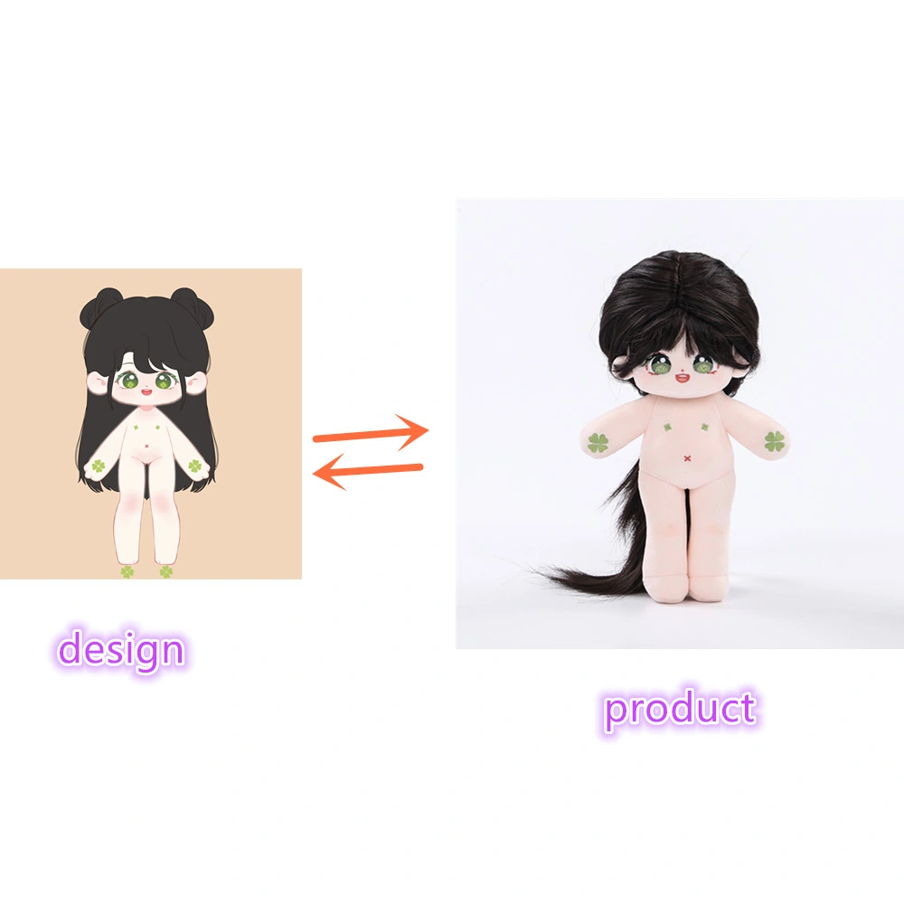 Personalized Long-Haired Cotton Doll Straight From The Manufacturer