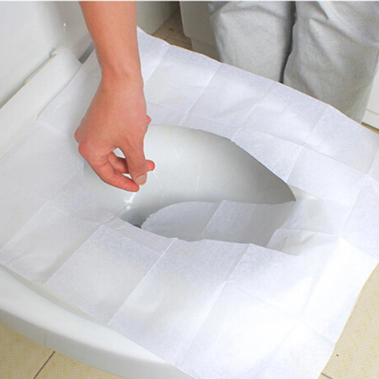 Wholesale/Supplier Soluble Water Disposable Toilet Seat Pad for Hotel