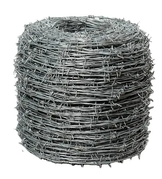 16g de Alambre Galvanizado Alambre de Púas esgrima 100m, 250m a 500m de 1,6 mm de Alambrada Precio por rollo