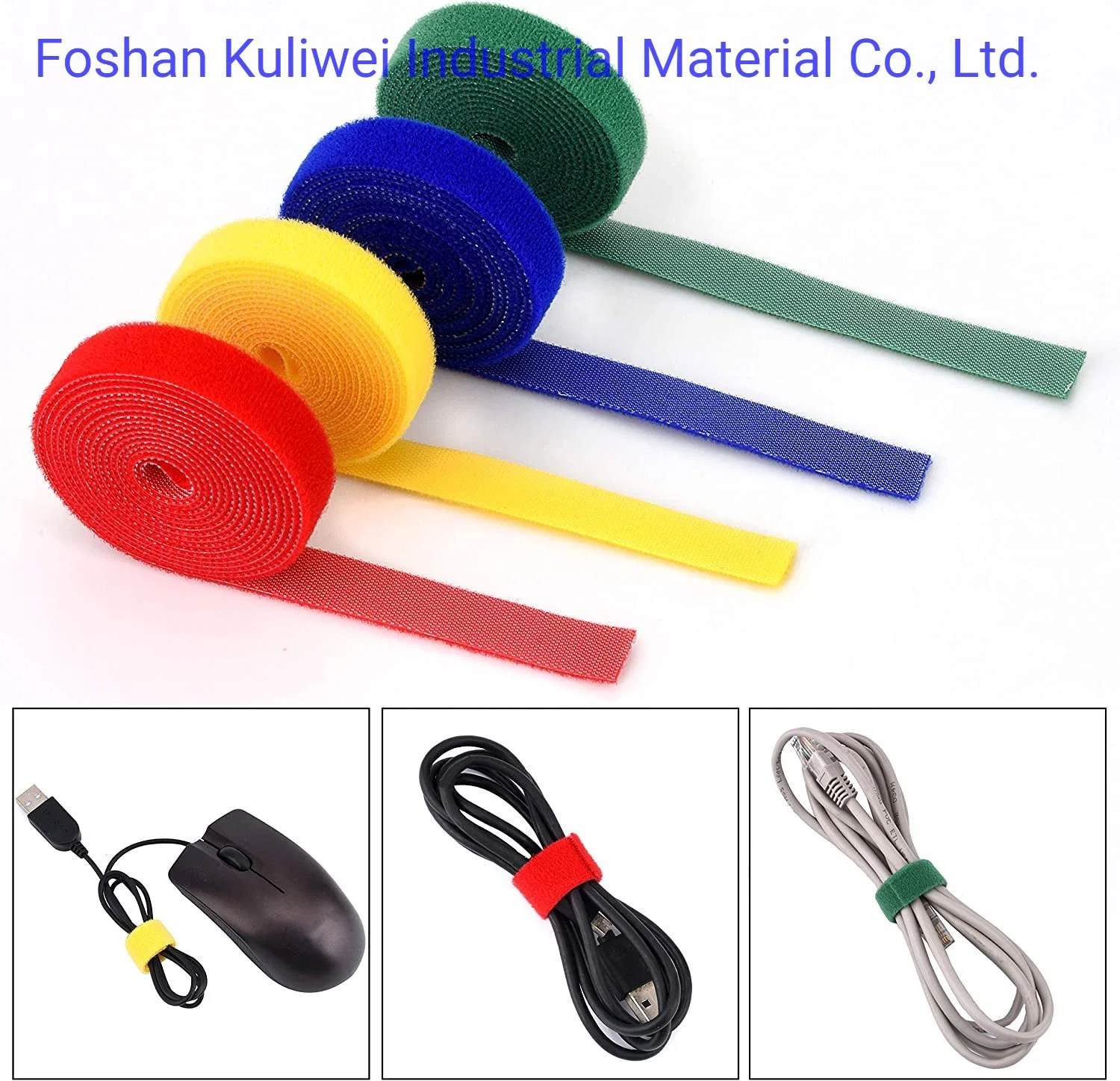 Good Quality Backed Touch Fastener Self Adhesive Hook and Loop Dotsnylon Double Side Back to Back Hook and Loop Fastener Tapes Self Adhesive Hook and Loop