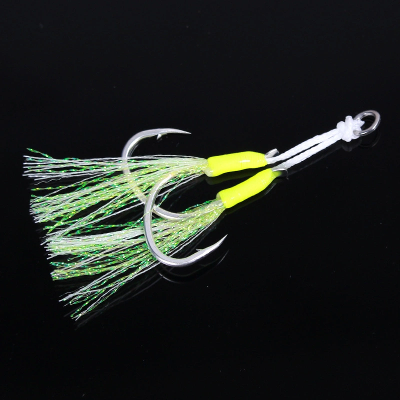 Luminous Slow Jigging Assist Hooks Double Hooks