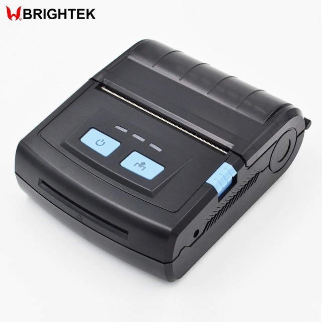 Impressora de recibos térmicos portátil portátil de 80 mm com interface USB/Bluetooth