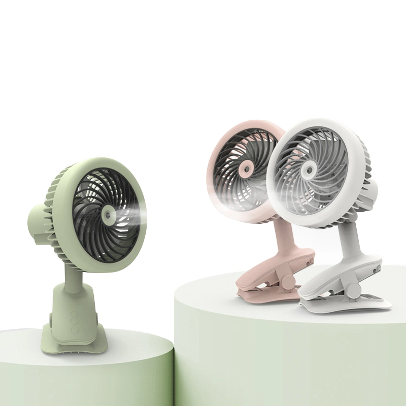 USB Rechargeable Clip Cooling Fan