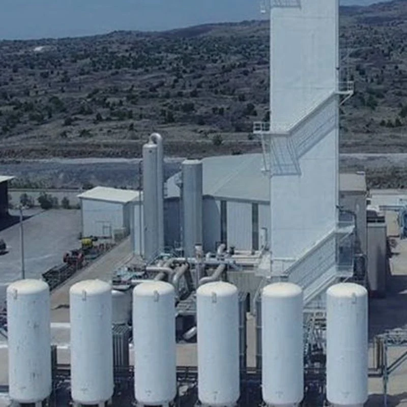 La production de liquide Nuzhuo Lox et Lin et d'oxygène cryogéniques usine d'azote