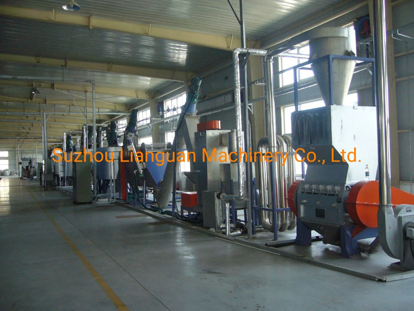 Plastic Pet/PP/HDPE/LDPE/LLDPE/ABS/PS/PVC/PC/BOPP Bottle/Film/Bag/Drum/Pallet/Pipe/Container/Box/Jar/Barrel Washing Line Crushing Plant Recycling Machine