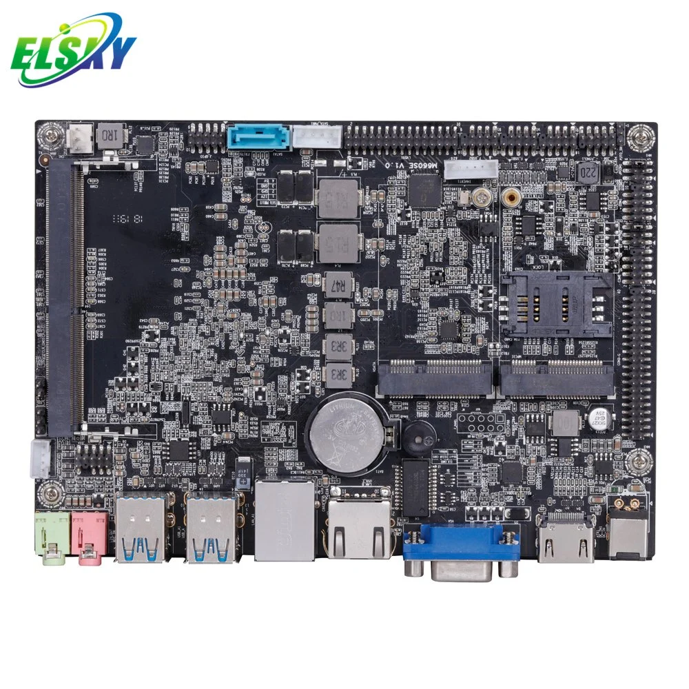 Elsky 4.0-Inch 165*115mm Mini Motherboard with CPU 7th Gen Core I7-7500u 7560u 7567u 7600u 7660u M700se