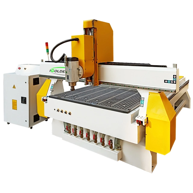 4 Axis CNC Router Wood Cutting Machine for Shoes Mold Making