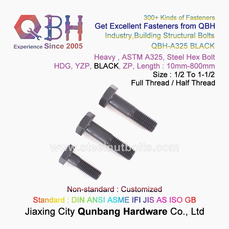 Qbh ASTM A325 A325m F3125/F3125m Industry Building Steel Structure Structural Joints Mating I-Beams Scaffolding Heavy Duty Hexagonal Hexagon Hex Nut