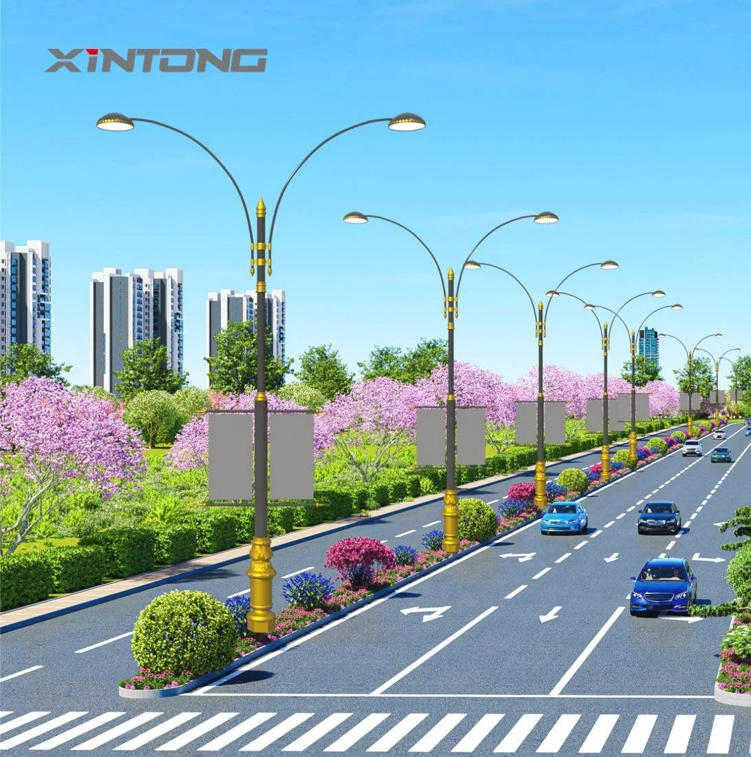 صندوق كرتونة تصنيع المعدات الأصلية (OEM) 10kv 20kv AC Xintong 14lm/W Solar Street ضوء LED