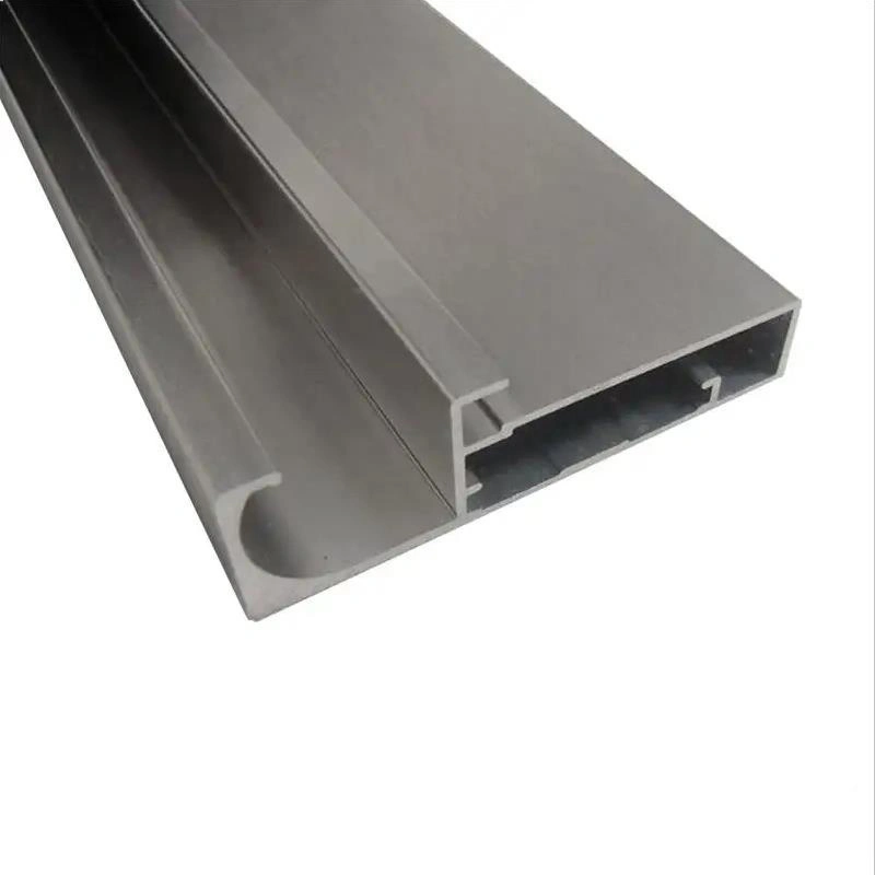 PVDF Construction Building Extruded Al6063 T5 Aluminium Profile