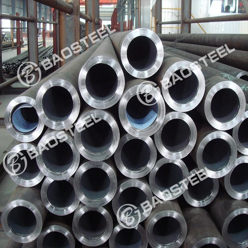 La norme ASTM A355 P11/P12 /P22 tuyaux sans soudure en acier allié pour l'alimentation haute pression de l'usine de la corrosion Tube en acier au carbone