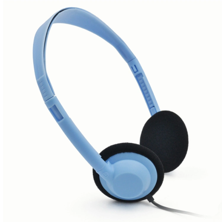 Best Seller Wired Stereo Headset for School Kids Multiple Colors Over The Ear Kids Headphones