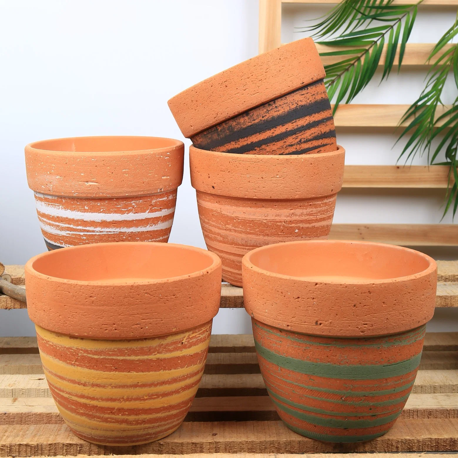 Basic Customization Multi Sizes Household Garden Planter Terracotta Clay Pots Plant Pot