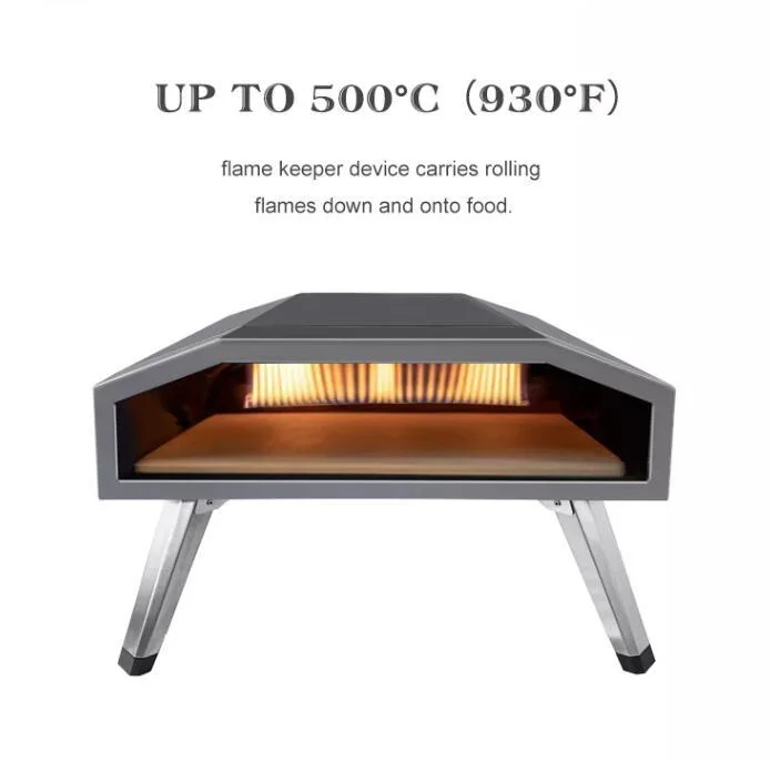 Small Commercial Gas Pizza Oven Outdoor Kitchen Portable Pizza Oven