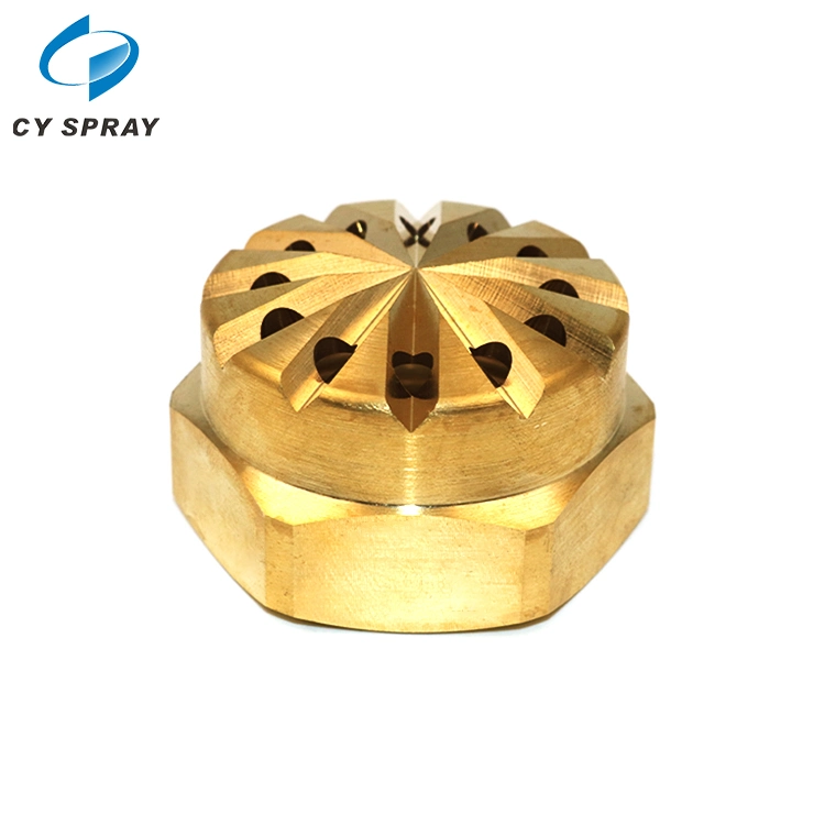 3/4&quot; Brass Material Multi Holes Full Cone Mist Fog Jet Spray Nozzle