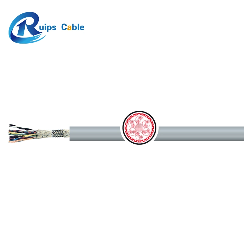 6530 Sk-Tp-C-PUR for Data and Signal Transmission for High Electrical and Mechanical Requirements in Drag Chains Twisted Pair Shielded Electronic Cable