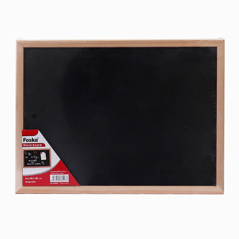 Foska Wood Frame Magnetic Blackboard