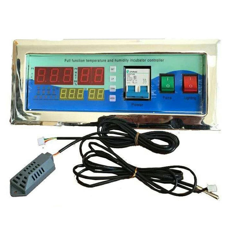 Xm-18e Full Automatic Egg Incubator Temperature Controller Thermostat Humidity Sensor