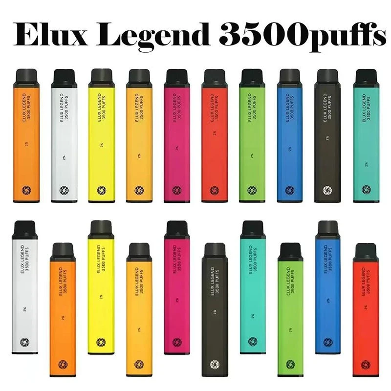 Elf Elux Legend 3500 Puff Bar Vape Pen Eelux Vape Vape 3500 Puffs E Cigarette Bars Ecig OEM