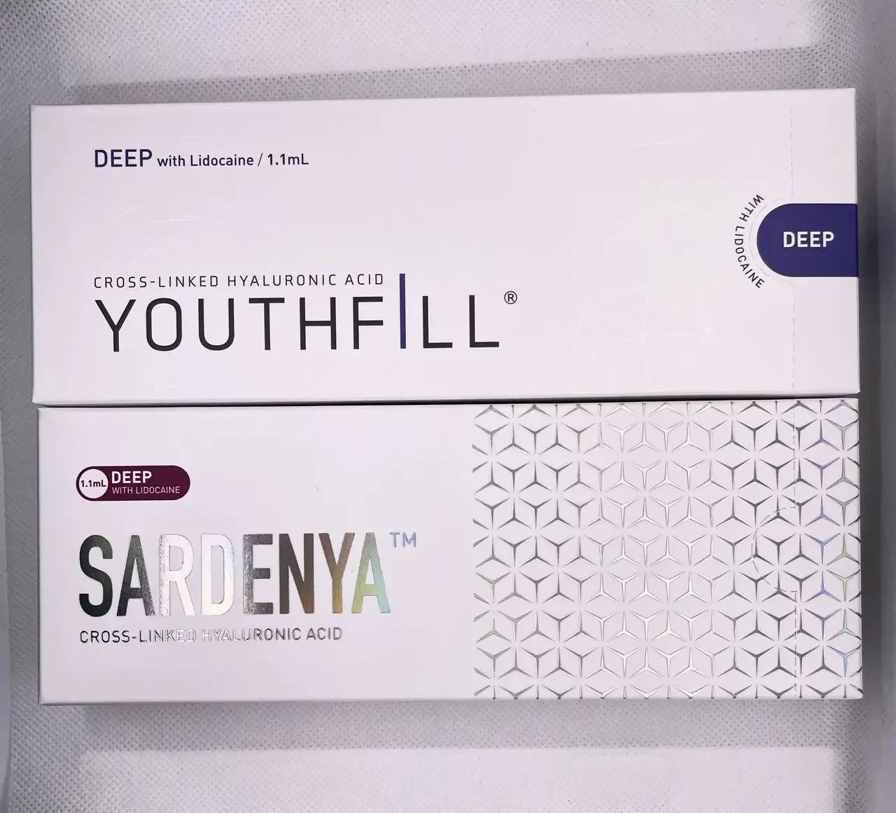 Sardenya Youthfill Deep with Lidocaine 1.1ml 24mg/Ml Deep Wrinkles Improvement You Are So Beautiful Cosmedic Products Dermal Fillers Nose Lips Hyaluronic Acid