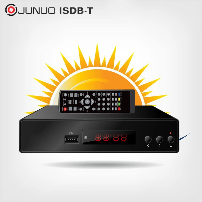 Usine de plastique de la vente directe Mini Digital DVB T2 Convertisseur pour la télévision analogique