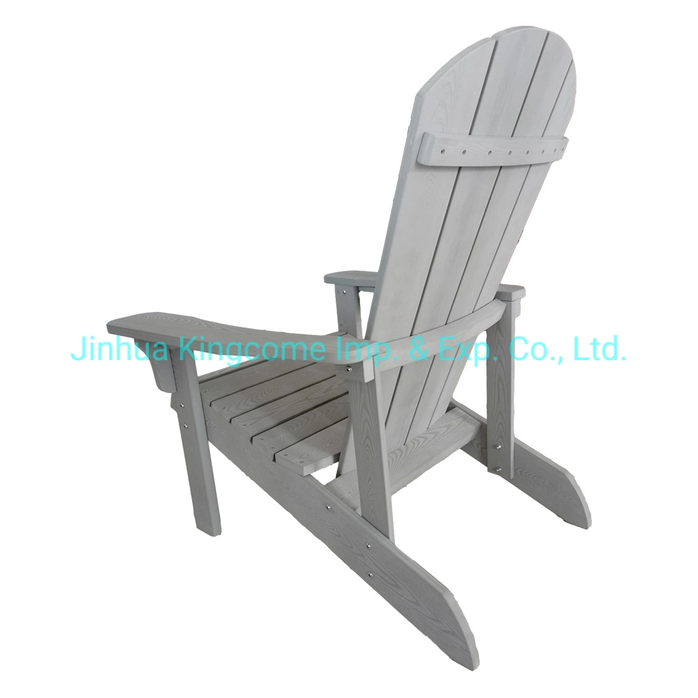 Extérieur Polystyrène / plastique matériau bois Design moderne chaise Adirondack avec nouveau Conception