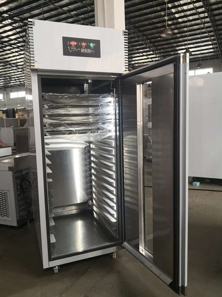 Equipo Proofer Retrad hornear pan de la fermentación de refrigeración de pulverización