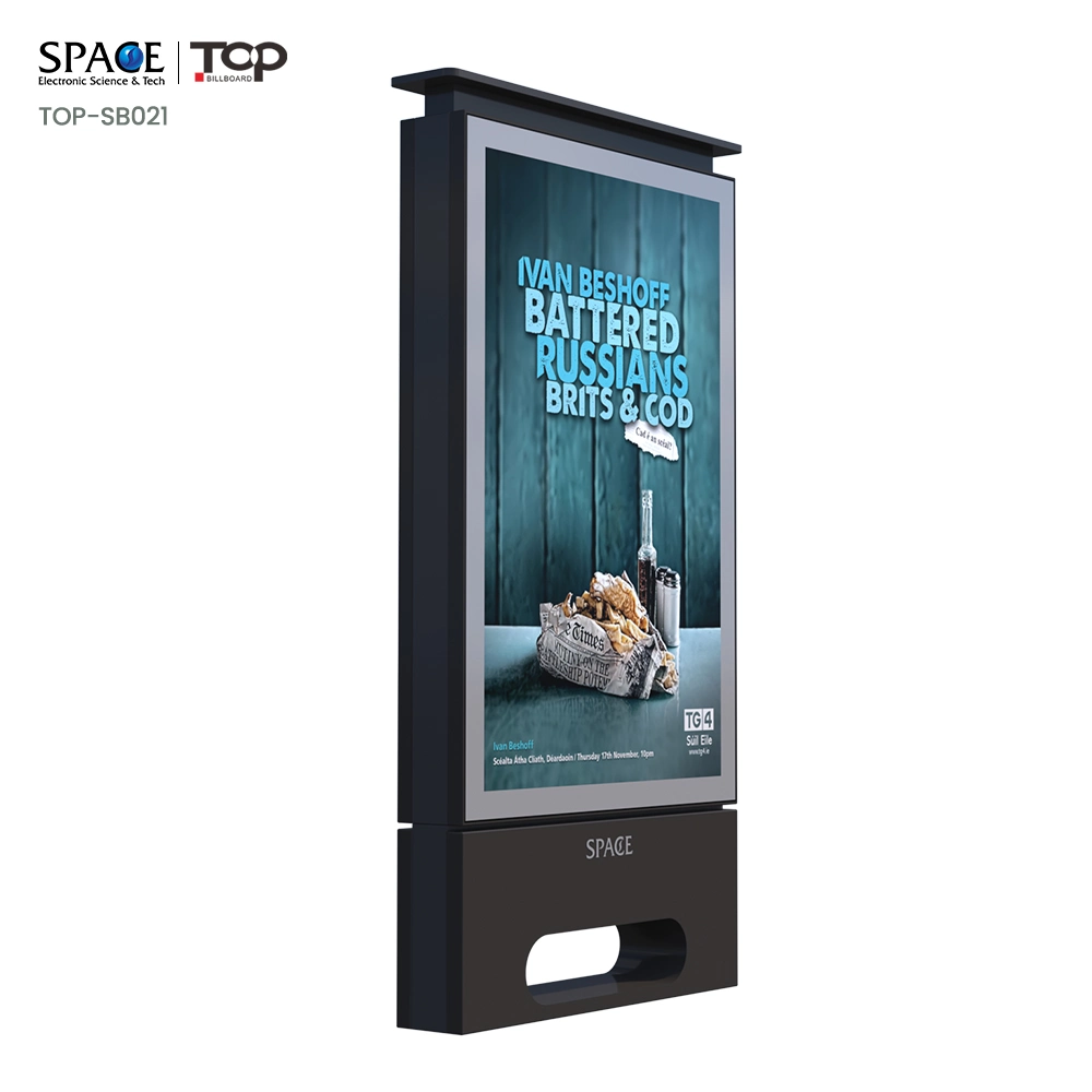 Aluminum Material Frame LED Scrolling Advertising Light Box