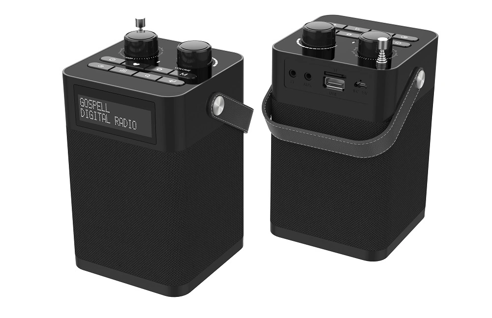 Gr-226BP Portable DRM/AM/FM Radio Bluetooth USB más pequeño receptor sintonización digital