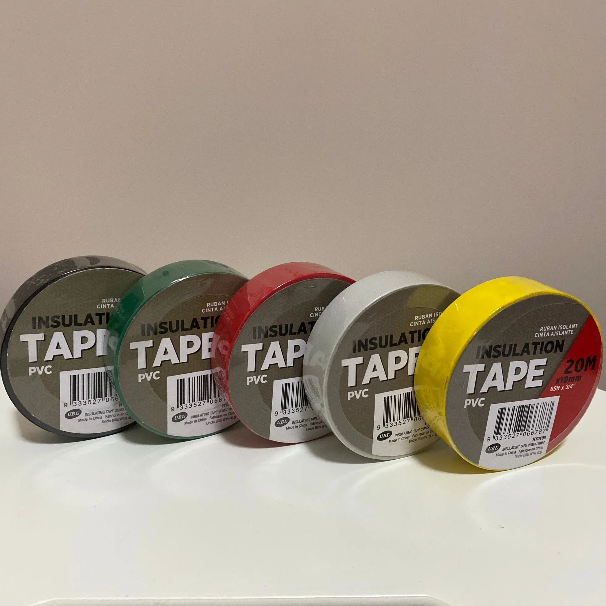 Cheap Price PVC Insulation Tape Electrical Insulating Adhesive Tape Building Material Epr Tape Used for Wire Winding Banding Protection