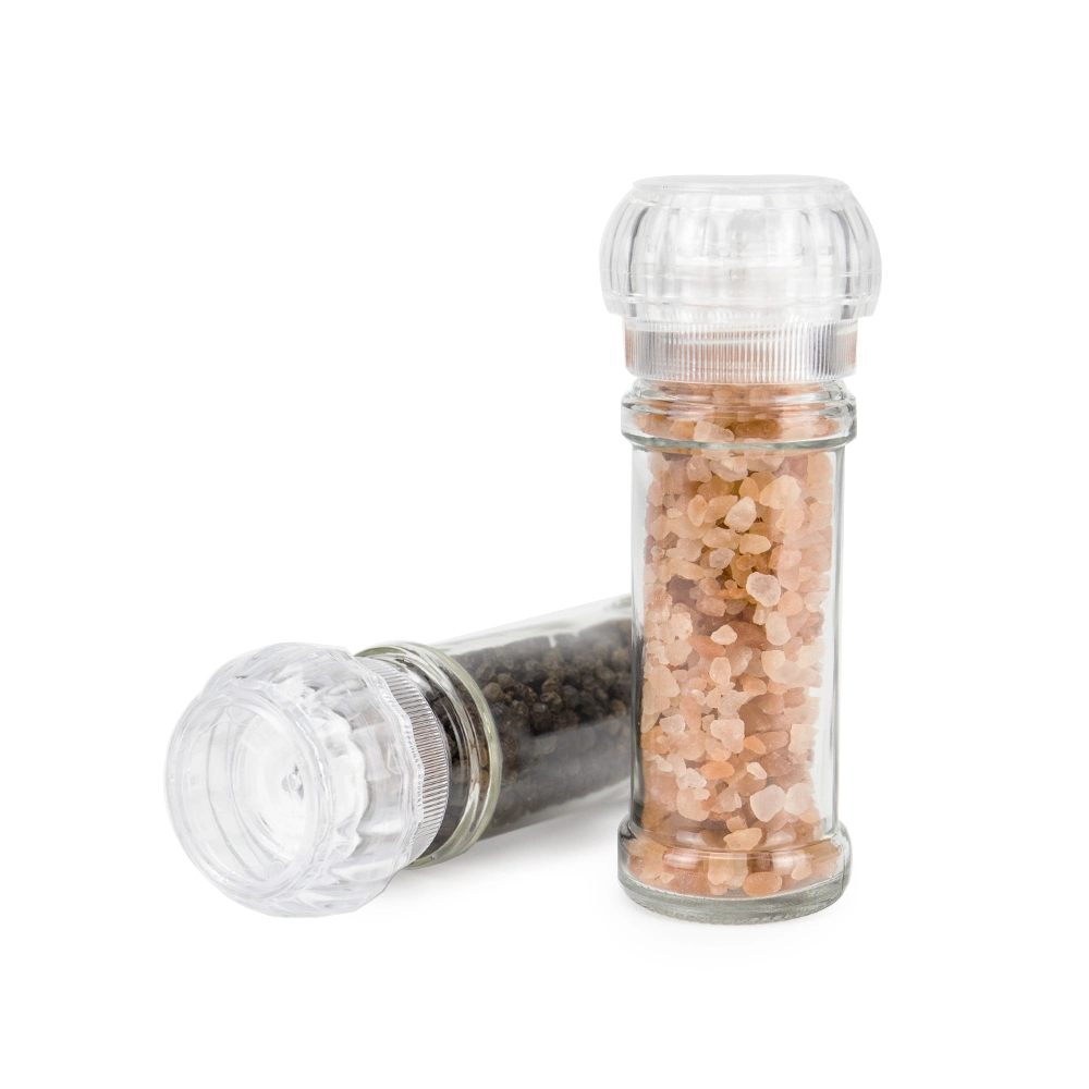 100ml Spice Bottle Sets Manual Salt Pepper Mill Ceramic Grinder Set