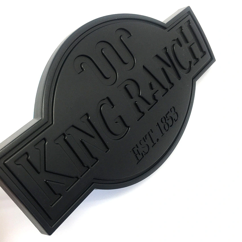 Kingranch Fit for F-150 250 350 Bronco Mustang Emblem Fender Badge Decal Sticker Logo Car Accessories Car Parts Decoration ABS Plastic