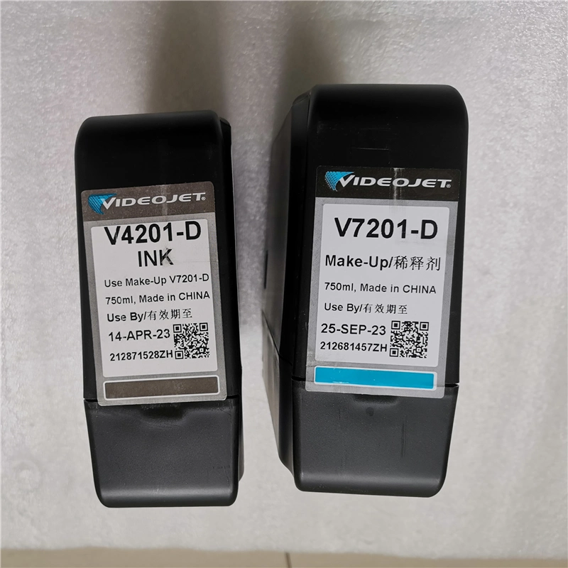 Ready Stock Good Price Videojet Ink V4201-D V4210-D V4211-D for Videojet Printer 1240 1280 1580 1880