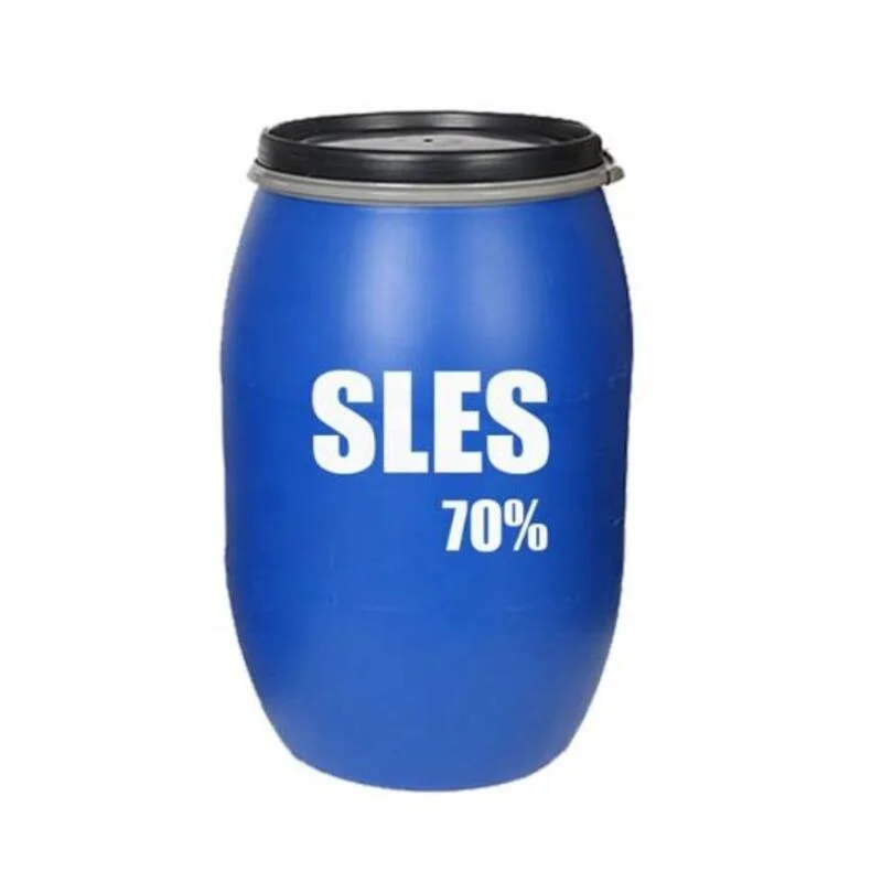Boa Solubilidade Lauril éter sulfate de sódio SLES 70%