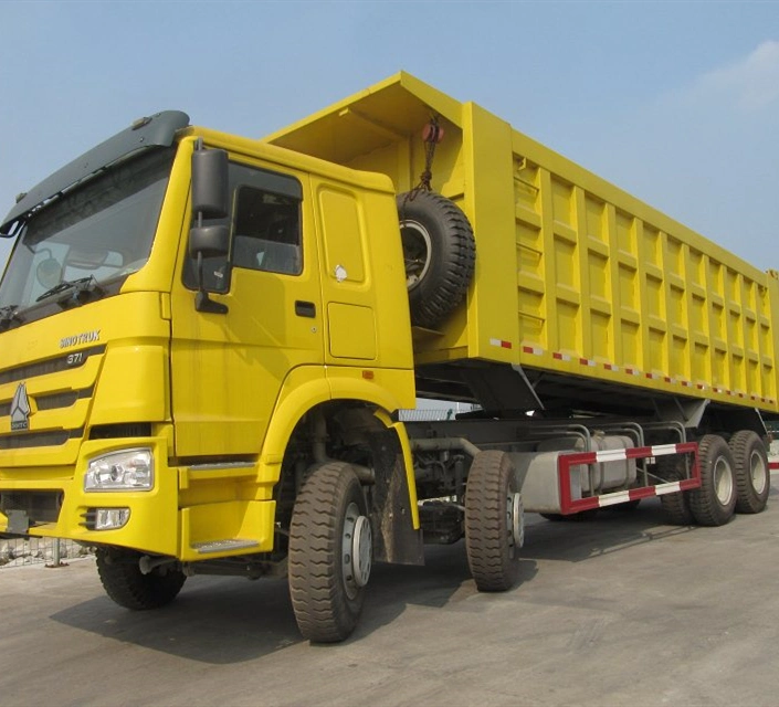 Buen estado 25 toneladas de 10 ruedas 6X4 Sinotruk HOWO 371 HP 375 CV nueva carga para la venta en Zimbabwe