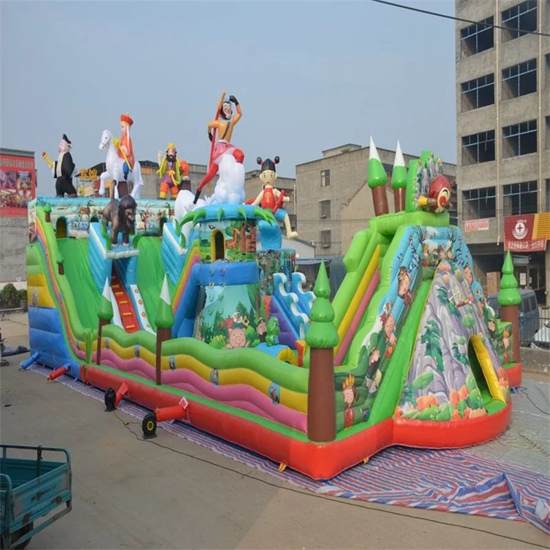 Hot Sale combinación de grandes deslizables de castillo inflables para niños y.. Adultos Gran Inflatable Zona de juegos Interior asequible Venta directa de los fabricantes