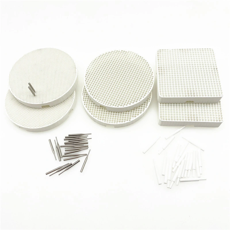 Dental Lab Ceramic Honeycomb Firing Trays and Pegs Set