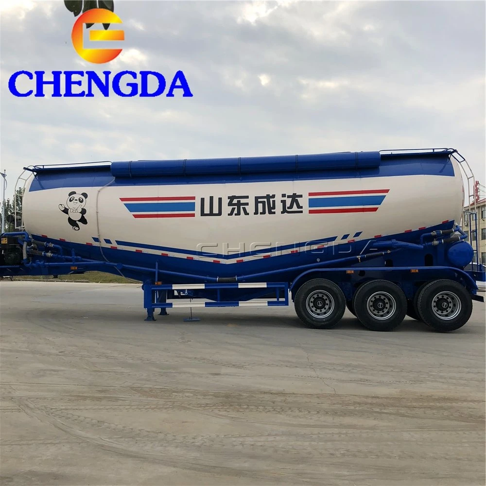 50m3 Capacity Road Transport Cement Tank with Compressor