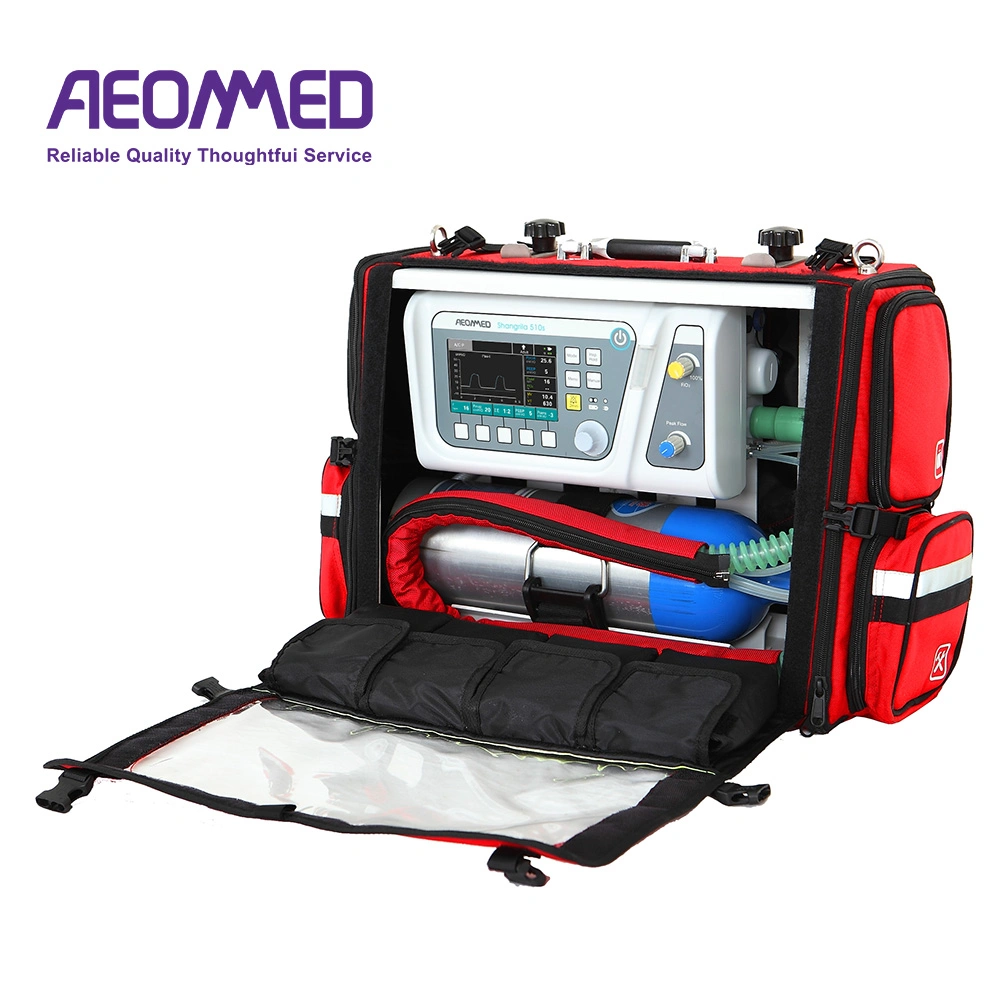 CE Aeonmed Medical Emergency Portable Ventilator for Inner Hospital Transport and Ambulance Shangrila510S