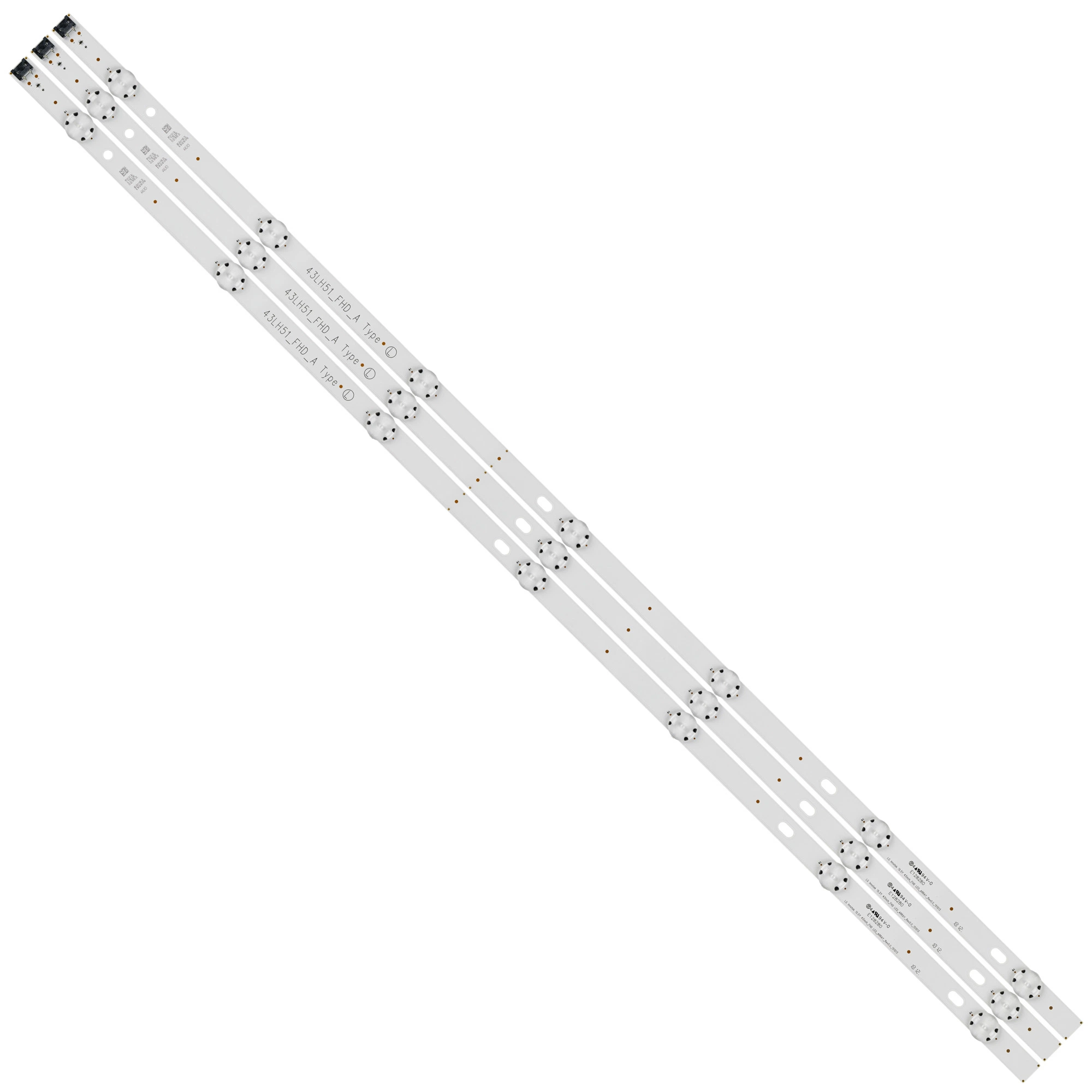 يستخدم تلفزيون LED طراز JF-D-1002 مع ملاحظة 15.5y في شاشة LG 43 بوصة 43 بوصة_FHD LED_Array_Rev0.0 1510 شريط إضاءة خلفية LED 43×h510V/43×590V