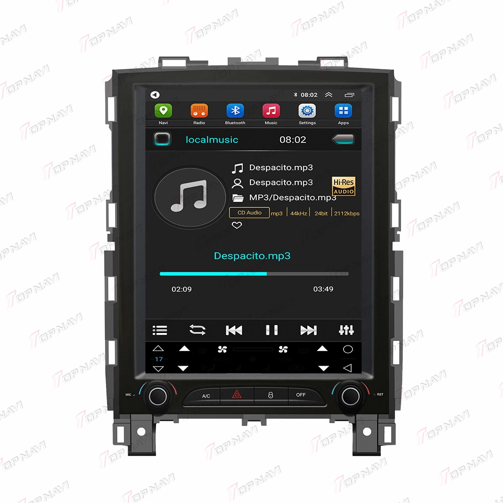 Auto GPS Navigation DVD Player für Renaultkoleos 2017 4GB RAM 64GB Flash großer Bildschirm im Auto DVD-Player