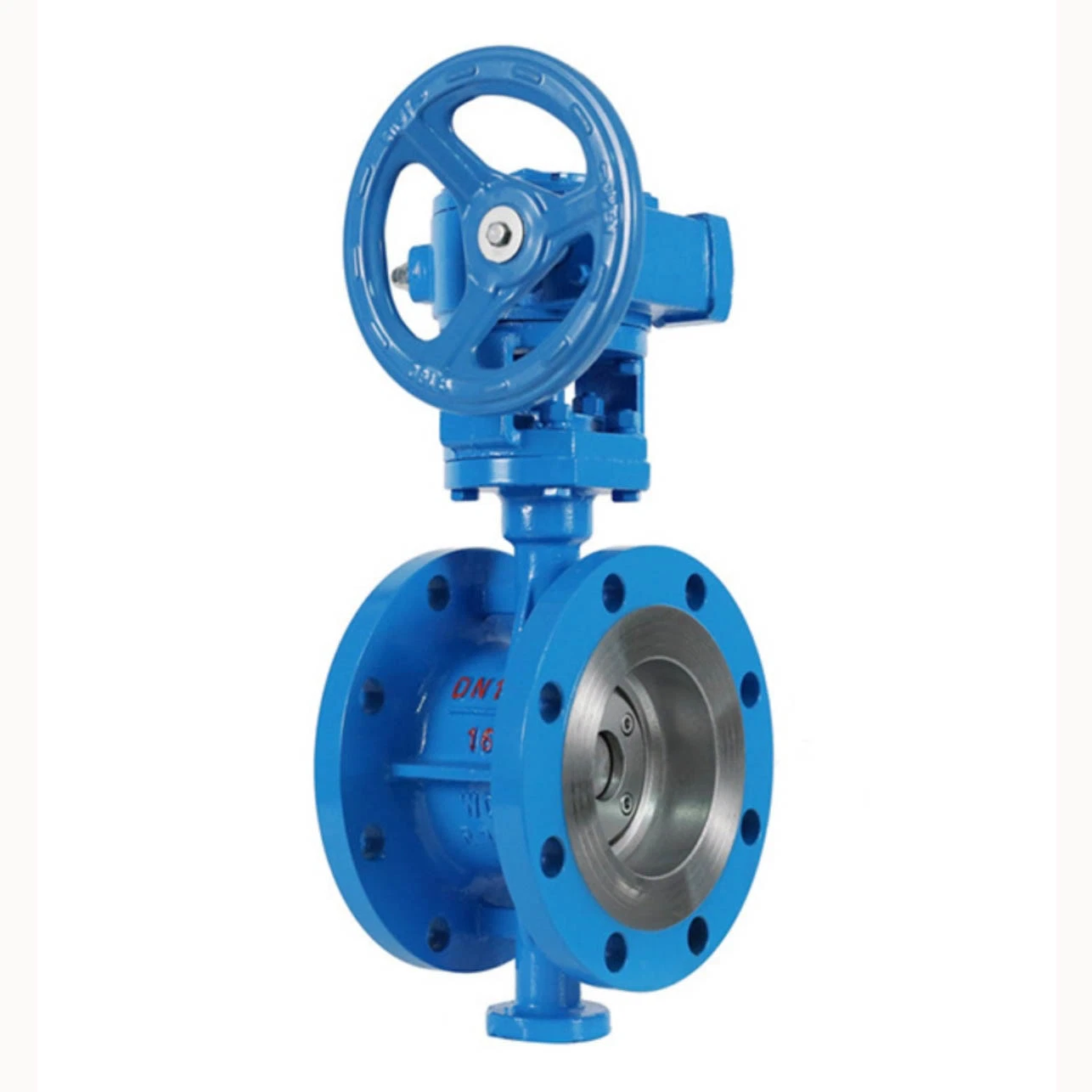 Carbon Steel Three Eccentric Hard Seal Flange Butterfly Valve Stainless Steel Pneumatic Flange Butterfly Valve D343h-16c Pn6 / Pn10 / Pn16 / ANSI125 / ASME150 /