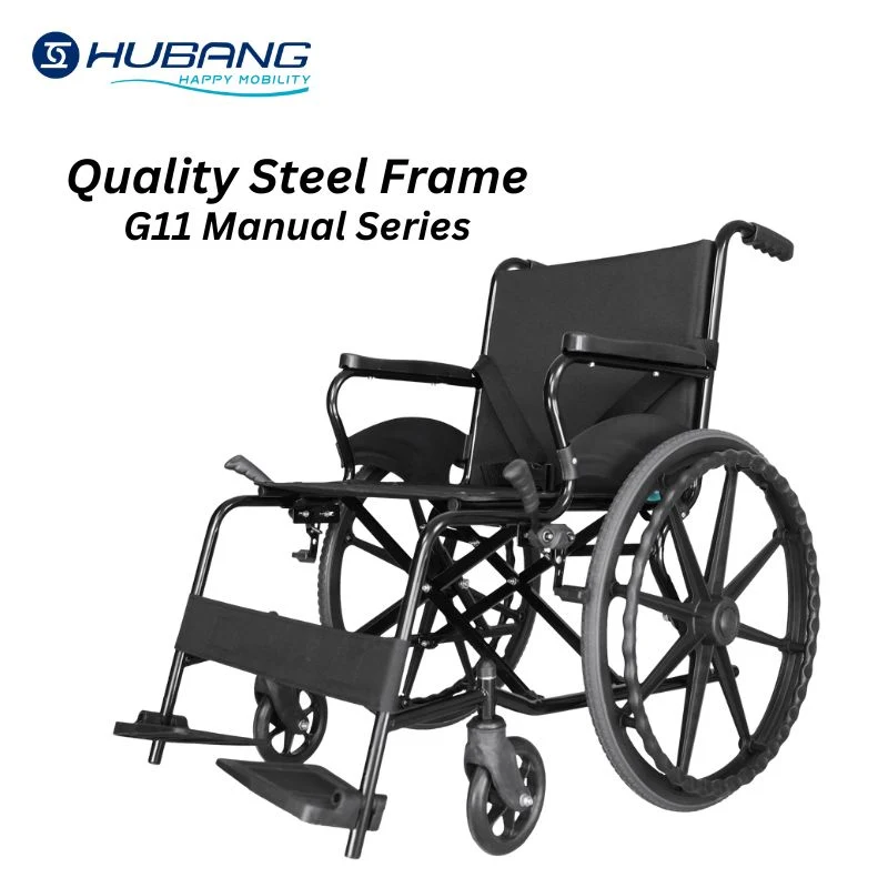 High Quality Steel Household Medical Devices Magnesium Manual Wheelchair