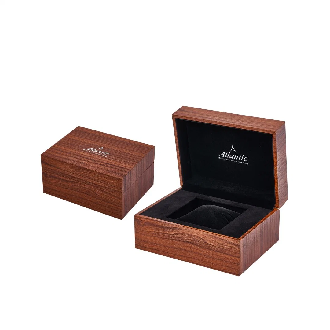 Armbanduhren Case Luxus Custom Logo Armbanduhr Verpackung Holz Uhrenbox